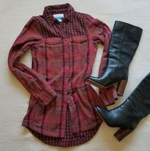 Columbia plaid shirt